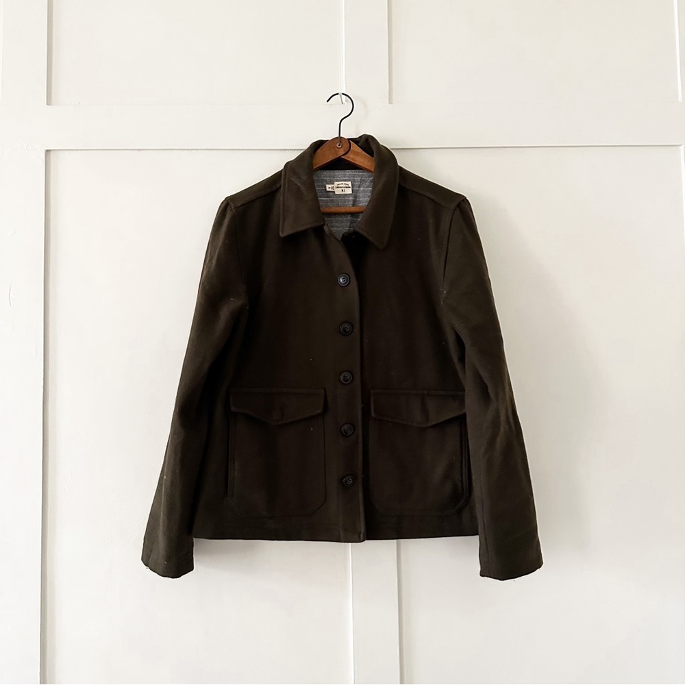 Bridge and Burn Noble Wool Cropped coat